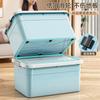 Caja de Almacenamiento para el Hogar de Gran Capacidad para Ropa, Edredones, Juguetes, Artículos Varios con Ruedas y Tapa, Caja de Almacenamiento de Plástico Engrosado