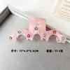 Novo Ji sereia Cor Mágica Diamante Colorido Ácido Acético Presilha Pesada Strass Elegante Grampo de Cabelo Feminino Simples Presilha Tubarão Acessórios de Cabelo