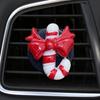 Creativo clip aromaterapia para salida de aire de coche árbol de Navidad transfronterizo decoración salida de aire coche clip para perfume eliminación de olores