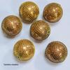 DIY acessórios tênis CCB contas colar pingente roupa pingente pulseira de malha de cobre contas de cobre embrião de contas frisado