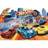 Tela de Fondo de Cumpleaños Hot Wheels Suministros de Decoración para Fiesta de Cumpleaños Coche de Carreras de Dibujos Animados Hot Wheels Pancarta de Cumpleaños para Foto