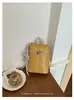 2026 Bolso Pequeño de Moda Estilo Coreano Dulce con Patrón de Lichi, Bolso Cruzado Simple y Elegante para Mujer