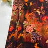 Tela Digital con Estampado Floral Estilo Nacional de Seda Pura Seda Xiangyun para Ropa de Mujer, Vestidos Qipao y Blusas