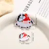 Parche Bordado León Rojo de Año Nuevo, Bendición del Año del Caballo, Parche Bordado para Cuaderno y Funda de Teléfono, Accesorios Decorativos Hanfu para Niños
