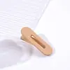 4CM tamanho pequeno Presilha Lateral Rede Cabelo Grampo Leite Café Fosco Franja Presilha Bico de Pato Presilha Lateral Skateboard Grampo de Cabelo Quebrado