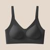 Ropa interior sin costuras transfronteriza europea y americana para mujeres con poco busto, Push-Up y Levanta Busto, Anticaída, Sujetador sin varillas para recoger los senos laterales