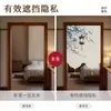 Nova Cortina de Porta Estilo Chinês, Cortina Divisória para Uso Doméstico, Meia Cortina para Quarto, Cortina Bloqueadora para Cozinha, Cortina Curta Específica para Banheiro Sem Furos