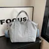 Bolso de Tote Minimalista Estilo Japonés Versátil 2025 Nuevo Bolso de Lona de Gran Capacidad para Mujer Bolso de Hombro Cruzado