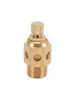 Silenciador de Válvula Solenoide Neumática de Latón M5/1/2/3/4/6 Puntos 1 Pulgada Silenciador de Reducción de Ruido de Aceleración Conector de Cable Externo