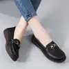 Zapatos Casuales para Mujer Antideslizantes, Cómodos, Versátiles, Zapatos de Trabajo Diarios, Mocasines, Zapatos Planos, Zapatos para Mujer Slip-On