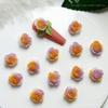 Joias de unha Yiwu populares coloridas névoa suave rosa desabrochando joias de unha esculpidas decorações de unha luminosas