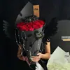 Shangjin Producto Nuevo Decoraciones de Ramo de Flores con Alas de Ángel Atmósfera Romántica Accesorios Creativos de Alas Materiales al por Mayor