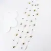 Colección Larga de Collares Superpuestos de Perlas Swarovski para Mujer, Estilo Lujo Ligero, Cadena Versátil para Suéter con un Toque de Alta Gama, Venta al por Mayor Otoño e Invierno