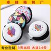 Bolsa de Almacenamiento para Audífonos de Moda Audífonos Bluetooth Caja de Almacenamiento Eva Redonda Colorida Accesorios Electrónicos Bolsa de Almacenamiento para Cable de Datos