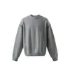 Nandchn Suéter de Punto Retro Estilo Japonés Cuello Redondo para Hombres y Mujeres en Otoño e Invierno Estilo Perezoso Suéter de Punto Chaqueta de Punto My07