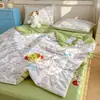 Algodão lavado fio enrugado colcha de verão verão solteiro dupla camada fio colcha de ar condicionado dormitório de estudante verão fresco colcha lavável à máquina