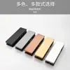 Clip para Puerta de Vidrio de Acero Inoxidable para Baño, Clip Sólido de Montaje al Piso con Resorte, Accesorio Universal, Clip Recto, Clip Curvo, Puerta con Resorte