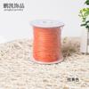 1/1.5/2mm corda de cera de cor coreana faça você mesmo material feito à mão pulseira de linha de cera redonda corda trançada colar pingente de corda