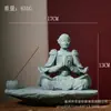 Pedra de areia verde Qi Tian Da Sheng Jing Si Wukong Rei Macaco lutando para vencer Pet de chá Buda aquário de mesa paisagem em miniatura decoração