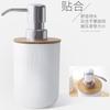 Serie de Baño de Bambú Japonés Cuidadosamente Seleccionado Portacepillos de Dientes para Baño Jabonera Vaso para Cepillar los Dientes Vaso para Enjuague Bucal Jabonera Venta al por Mayor