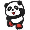 Vendas Diretas da Fábrica Plástico Macio PVC Plástico Gotejante Flor para Sapato Buraco de Sapato Acessórios para Sapato Fivela de Sapato de Panda Gigante Fofa Acessórios Decorativos Atacado
