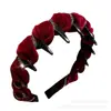 Diadema de Leopardo para el Cabello Ondulado Mao Mao para Mujer, Nueva Colección Otoño e Invierno, Sello para Lavar el Cabello en la Parte Superior del Cráneo, Diadema Elegante para Acabado del Flequillo Roto