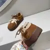 Zapatillas de mujer con plataforma gruesa, que aumentan la altura, con cordones, zapatillas de entrenamiento retro alemanas versátiles, nueva colección otoño 2026, zapatillas deportivas y casuales populares para mujer