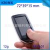 72*39*15 tamaño pequeño carcasa de plástico para control remoto de mano ABS carcasa para llave de coche pantalla abierta H01