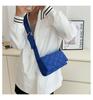 Estilo coreano distinto novo estilo retro simples rombic linha bordada bolsa de bolinho casual de grande capacidade ombro crossbody bag bolsa da moda das mulheres