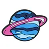 Decoração para Sapato de Borracha Macia PVC de Astronauta Espacial Acessórios para Tamanco Desenho Animado Fivela Decorativa Fivela de Sapato Destacável DIY Acessório de Sapato