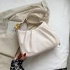 Bolso de Textura para Mujer 2021 Nuevo Estilo Coreano a la Moda Plisado Nube Cubo Bolso de Hombro Sencillo Cruzado Bolso de Mujer
