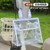 Bolsa de Almacenamiento Impermeable Montada en la Parte Delantera para Patinetas Eléctricas, Bolsa de Almacenamiento a Prueba de Lluvia, Bolsa Universal Mágica de Gran Capacidad para Bicicletas Eléctricas