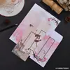 Sobre Estilo Antiguo y Papel de Carta Color Retro Impresión Carta de Amor Sobre Estilo Chino Tinta China Tradicional Creativo a4 Papel de Carta Artístico Avanzado