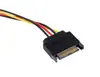 Cable de alimentación SATA a IDE SATA 15p a 4p grande Alimentación Puerto Serie SATA a puerto paralelo IDE