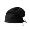 Celebridade da internet chapéu elegante de tricô com cordão para franzir, estilo casual, moda, design moderno, adorno de cabeça, nova moda