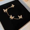 Agulha de prata Coreia do Sul flor doce lindo borla brincos de cristal brincos de alta qualidade Internet celebridade mercado noturno tenda brincos para as mulheres
