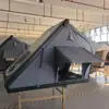 Nueva Tienda de Techo Triangular Diagonal de Aleación de Aluminio para Acampar con Balcón, Adecuada para SUVs Todoterreno y Vehículos de Viaje Independiente