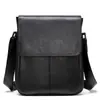 Cross-border Nova Bolsa de Couro Masculino Bolsa de Ombro Couro Genuíno Bolsa Masculina Sucção Magnética Crossbody Bag Estilo coreano Top-layer Cowhide Shoulder Bag