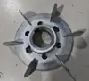 Aspa de Ventilador de Aluminio para Motor 3KW-22KW Motor Aspa de Ventilador de Alta Temperatura Aspa de Ventilador con Núcleo de Hierro Y100Y200Y160 Ventilador de Aluminio