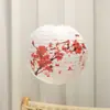 Lanternas de Papel Estilo Chinês para Decoração de Cenas Externas, Abajures Impressos Tradicionais, Lanternas para Preparo de Chá em Casas de Chá, Enfeites Pendurados