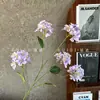 Flores Artificiais com 5 Cabeças de Flores de Begônia no Estilo Monet para Decoração de Casa e Casamento, Arte Floral, Paisagismo de Shopping Centers e Arranjo de Cenas com Flores Artificiais
