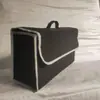 Bolsa de almacenamiento para maletero de coche de fieltro bolsa organizadora para coche caja de almacenamiento plegable kit portátil