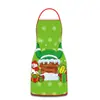 Nuevo Delantal Navideño Transfronterizo, Impermeable y a Prueba de Aceite, Delantal Decorativo Navideño Creativo y Original, Venta al por Mayor a partir de una Pieza