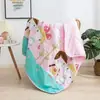 Edredom Infantil de Verão Fresco de Algodão Lavado Jardim de Infância Edredom para Ar Condicionado Soneca de Bebê Solteiro Desenho Animado Fino Verão Lavável à Máquina