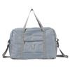 Bolsa de Viagem Grande Capacidade Portátil Bolsa de Bagagem Bolsa de Roupas com Rodinhas Bolsa Transversal para Mudança Bolsa de Armazenamento de Roupas Escolares