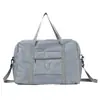 Bolsa de Armazenamento de Roupas que Pode Ser Usada como Mala, Bolsa de Viagem Dobrável para Curta Distância, Bolsa de Mão Portátil, Bolsa de Ombro Espessa à Prova d'Água para Bagagem de Mão