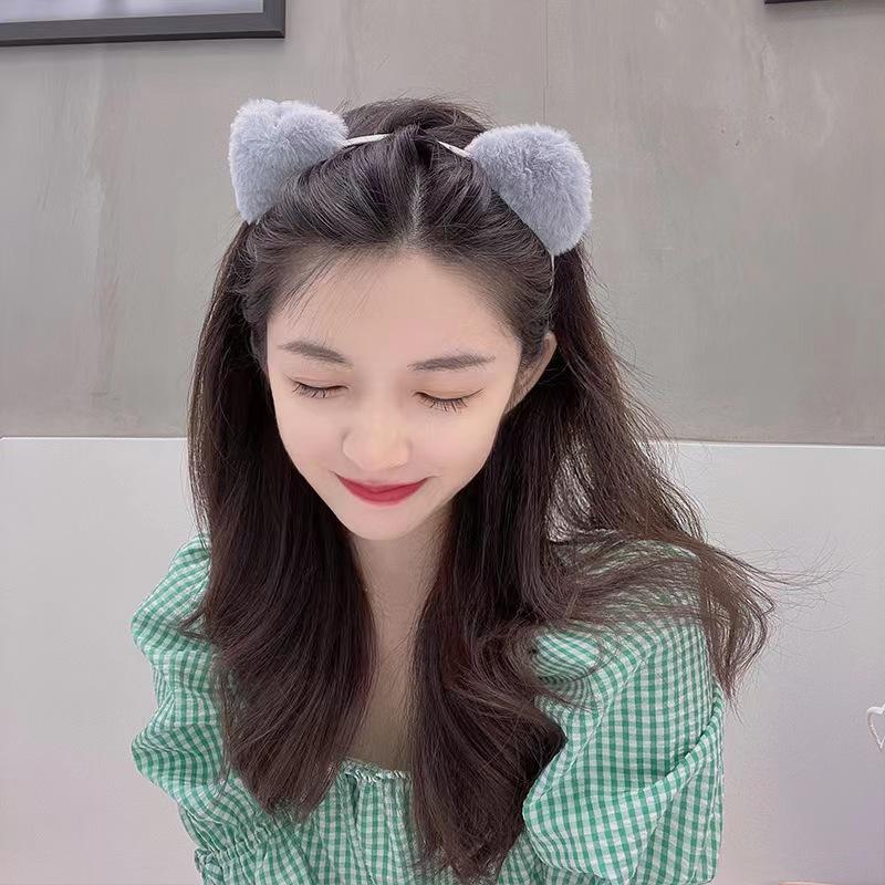 明星同款猫耳朵发箍