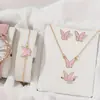 Joyería simple de moda para comercio exterior, collar, pulsera, anillo, juego de pendientes, accesorios para relojes, en stock