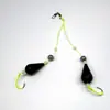 Acessórios de Pesca com Anzol Duplo Anti-Fundo, Linha de Fundo Duplo Anti-Arrebentamento, Conjunto de Pesca Anti-Deriva Estilo Europeu Anti-Fundo, Acessórios para Equipamentos de Pesca Anzol Duplo