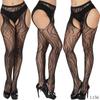 Conjunto de liga de renda sexy para mulheres meias sexys tentação meias de suspensório gratuitas com meias comércio exterior plus size